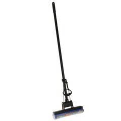 Швабра ПВА с насадкой 27х6см, телескопическая рукоятка до 110см, (шт.)