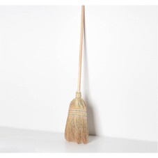 Метла сорго с деревянным черенком d25мм, длина 1 400 мм, (шт.)