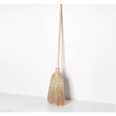 Метла сорго с деревянным черенком d25мм, длина 1 400 мм, (шт.)