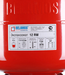 Бак расширительный Belamos 12 RW закрытого типа 6 бар 12 л - фото 2