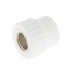 Муфта PP-R, переходная, внутренняя резьба, 25мм x1/2", (шт.)