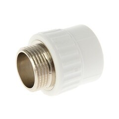 Муфта PP-R, переходная, наружная резьба, 32мм x1", (шт.)