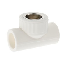 Тройник PP-R, переходной, внутренняя резьба, 25ммх3/4", (шт.)