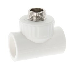 Тройник PP-R, переходной, наружная резьба, 32ммх3/4", (шт.)