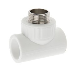 Тройник PP-R, переходной, наружная резьба, 32ммх1", (шт.)