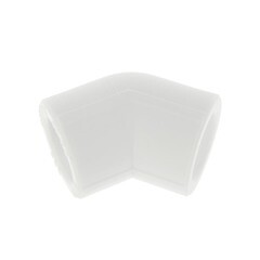 Угольник PP-R, 45 градусов, 20мм, (шт.)