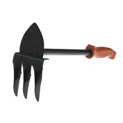 Мотыжка комбинированная, 3 зубая, с пластиковой рукояткой, (шт.)