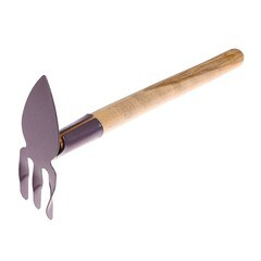 Мотыжка комбинированная, с черенком, 3 витых зуба, (шт.)