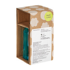 Дозатор для мыла Moroshka Bright Colors настольный стекло бирюзовый (917-308-02) - фото 4
