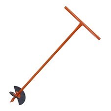 Бур садовый со сменными ножами, 1м, диаметр 150-200мм, (шт.)