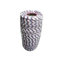 Фал плетеный полипропиленовый 16-прядный, 520кгс, сердечник полипропилен, д.8мм, бухта100м, (шт.)