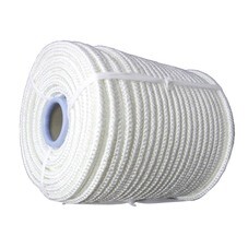 Фал плетеный капроновый 24-прядный, 1300кгс, сердечник капрон, д.10мм, бухта100м, (шт.)