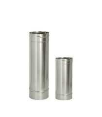 Дымоход Дымок d150х1000 мм без изоляции AISI 439