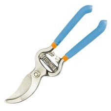 Секатор прямой рез, легированная сталь, обрезиненные ручки, 200мм, (шт.)