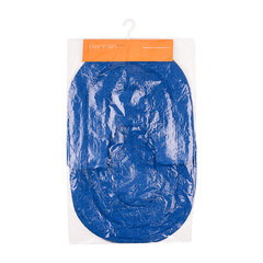 Коврик для ванной/туалета синий 50х80/50х50 см Verran Couple (500-30) - фото 5