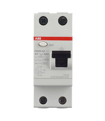 УЗО ABB SH FH202 25А 1P+N тип AC 30 мА 6 кА (2CSF202004R1250) - фото 1