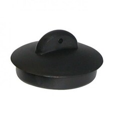 Пробка для ванной, черная, 5 шт., (уп.)