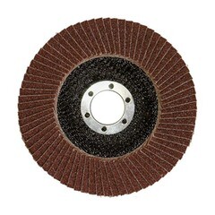 Круг лепестковый торцевой шлифовальный, оксид алюминия, Р25, 8500 об/мин, 180х22мм, (шт.)