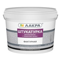 Штукатурка фактурная Лакра с эффектом шубы белая 15кг