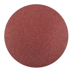 Круг абразивный на ворсовой подложке, под липучку, оксид алюминия, Р40, 125мм 10шт., (уп.)