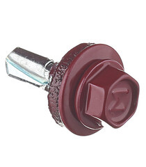 Саморезы кровельные с буром 19х5,5 мм металл-металл красное вино RAL 3005 Daxmer (250 шт.) - фото 2