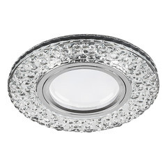 Светильник точечный Feron CD945 15LED 2835SMD 4000K MR16 50 Вт G5.3 прозрачный хром 32993
