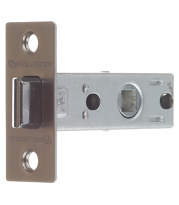 Изображение товара Защелка Palladium 100 PN УНИверсальная (прав/лев) перламутровый никель Изображение товара Защелка Palladium 100 PN УНИверсальная (прав/лев) перламутровый никель