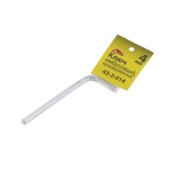 Ключ имбусовый хромированый, 4мм, (шт.)