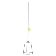 Миксер малярный тип "Е", для гипса и наливных полов, оцинк.сталь, шестигр.хвост-к, 100х545мм, (шт.)