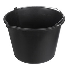 Ведро строительное круглое, пластмассовое, 16л, (шт.)