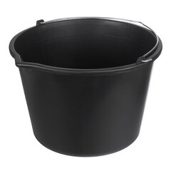 Ведро строительное круглое, пластмассовое, 20л, (шт.)