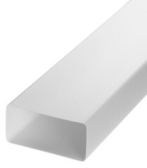 Изображение товара Воздуховод плоский пластиковый 60х120 мм 1 м