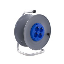 Катушка кабельная 4 розетки (без кабеля), с/з, (шт.)