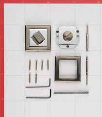 Фиксатор Palladium City CS BK AB/CP античная бронза/хром - фото 2