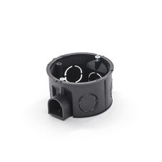 Коробка установочная для бетонных стен, из полистирола, 7 вводов, 68х40мм, IP20 усиленная, (шт.)