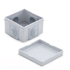 Коробка разветвительные для нар. монтажа, с крышк, из полипропилена, 4ввода, 65х65х40мм, IP54, (шт.)