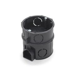 Коробка установочная для бетонных стен, из полипропилена, 12 вводов, углубленная, d68х70мм, (шт.)