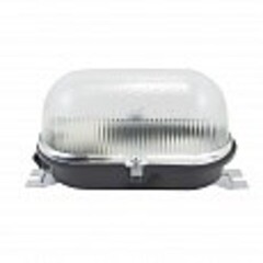 Светильник НБП 01-60-001, УЗ IP53, овал, силикатное стекло, черный, (шт.)