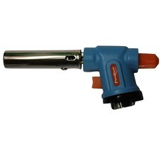 Горелка газовая на бутановый баллон, пьезоподжиг, своб. вращение 360°, пламя 1300°, 80х150мм, (шт.)