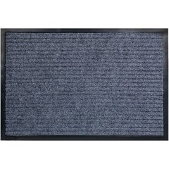 Коврик грязезащитный 3+2 ПВХ, полиэстер, серый, 40х60см, (шт.)