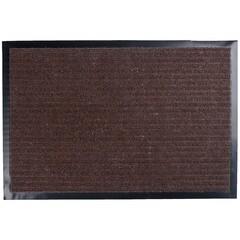 Коврик грязезащитный 3+2 ПВХ, полиэстер, коричневый, 90*120см, (шт.)
