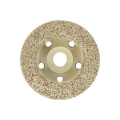 Круг шлиф. чашечный по дереву карбид вольфрама, прямой, 24 зерно FEPA, 125х22,2мм, (шт.)