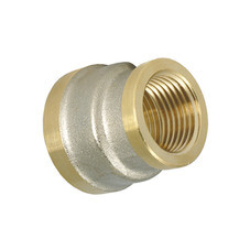 Муфта латунная, переходная, внутренняя резьба, 1"x3/4", (шт.)