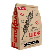 Уголь древесный, 3кг., (шт.)