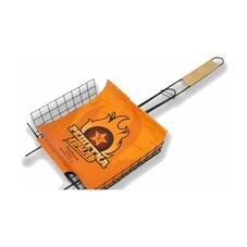 Решетка BBQ5843 для барбекю глубокая малая, хромированная, 300х230мм, (шт.)