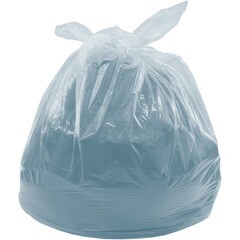 Мешки для мусора с "ушками", 30л, 20шт., 12 мкм, синие, (уп.)