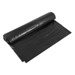 Мешки для мусора особо прочные, ПВД, 180л, 10шт, 45 мкм, черные, (уп.)