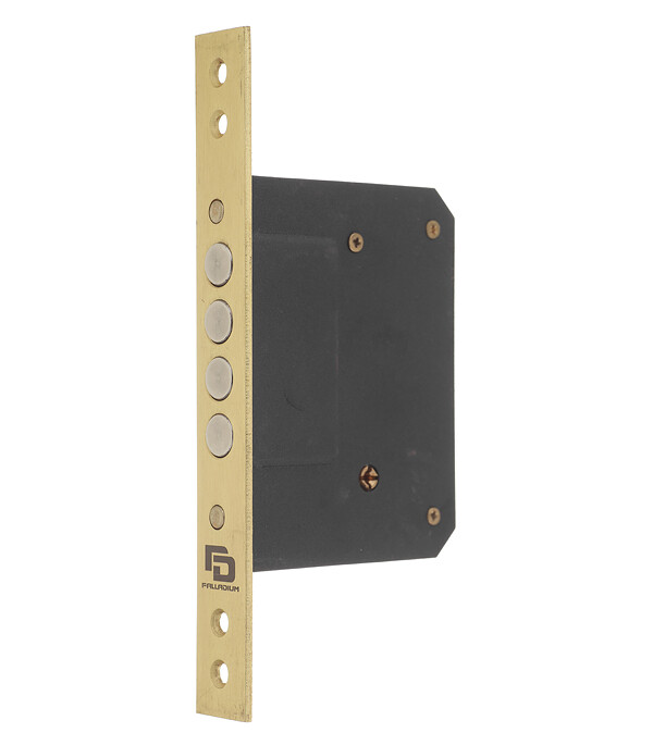 Изображение товара Замок врезной Palladium 0189-4MF PB универсальный латунь 5 ключей Изображение товара Замок врезной Palladium 0189-4MF PB универсальный латунь 5 ключей