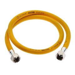 Подводка гибкая для газа ПВХ, г/г, 1/2" 100см, (шт.)