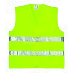 Жилет сигнальный зеленый, размер "XL", (шт.)